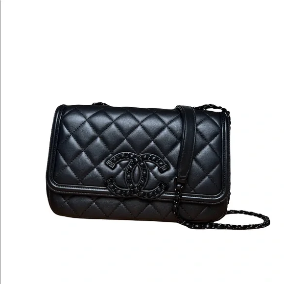 Chanel flap bag filigree - Picture 2 of 14